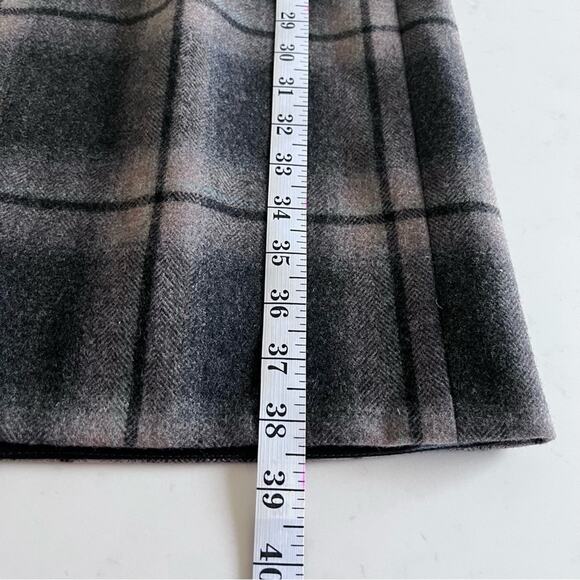 Weekend Max Mara plaid wool blend Elicia dress size 6 - Picture 7 of 9
